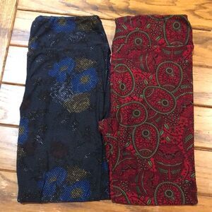 2 Pair of Tall & Curvy LuLaRoe Leggings